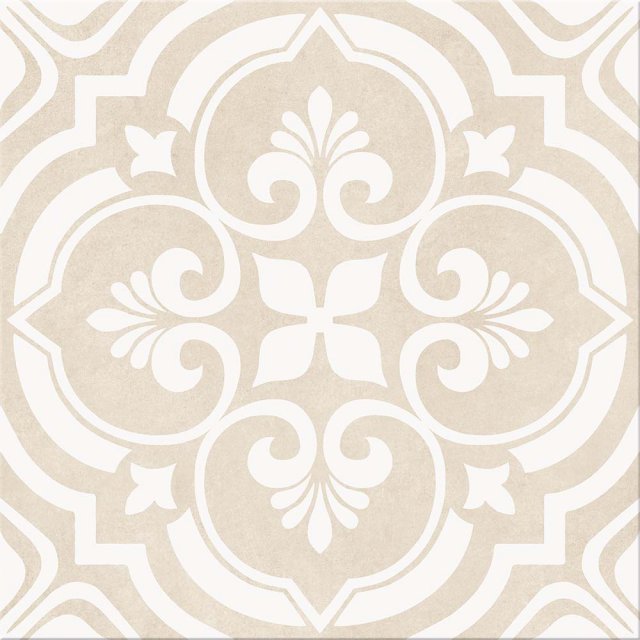 Gres szkliwiony ARCONIA beige style patchwork satin 29,8x29,8 gat. I