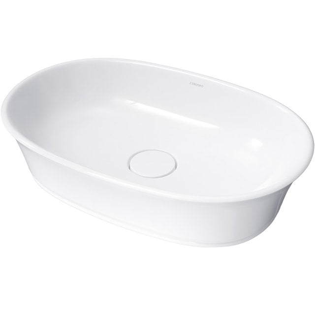 OMNIRES Umywalka nablatowa CLASSICA M+ 61 prostokątna biały połysk CL