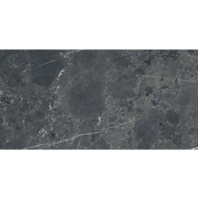 Gres szkliwiony hiszpański Mykonos PULSE BLACK mat 60x120 gat. I