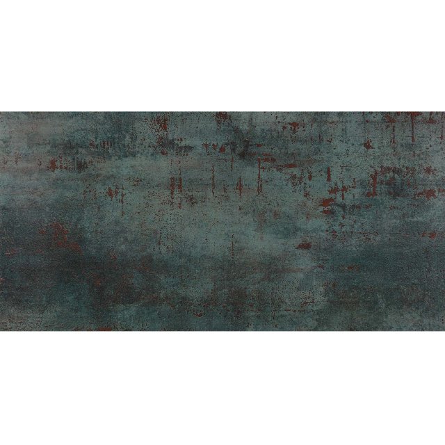 Gres szkliwiony hiszpański Tau METAL SEAGREEN metalizowane lappato 60