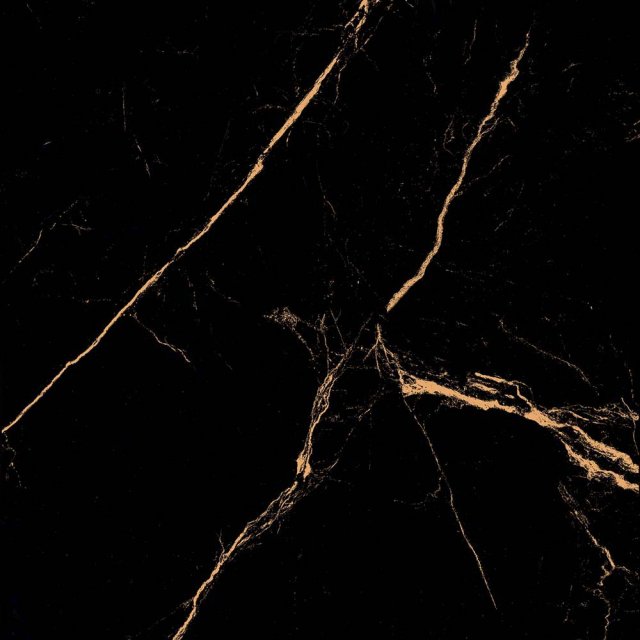 Gres szkliwiony VEINS BLACK high glossy 60x60 gat. I Cersanit