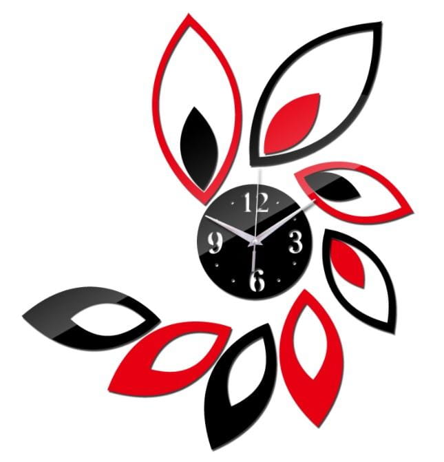 Zegar ścienny Kwiat