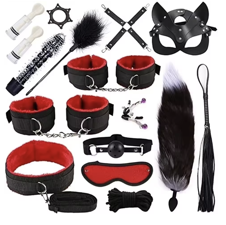 Zestaw 16-częściowy BDSM 063