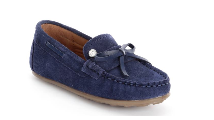 MAYORAL 43663 Buty skórzane mokasyny dla chłopca granatowe