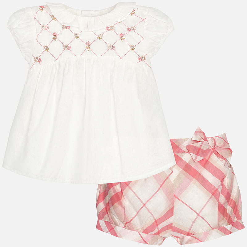 MAYORAL 1296 Komplet bluzeczka i szorty