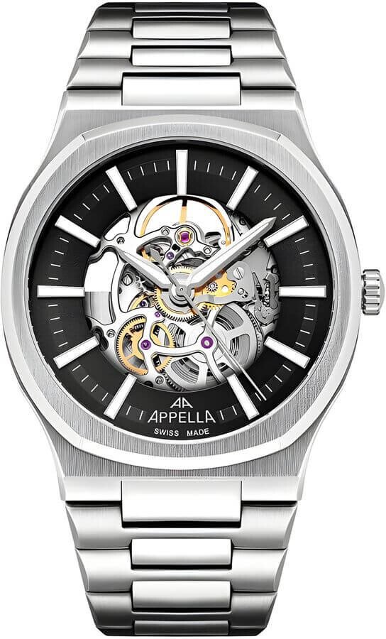 Zegarek męski Appella Skeleton Automatic L12006.5114ASQ