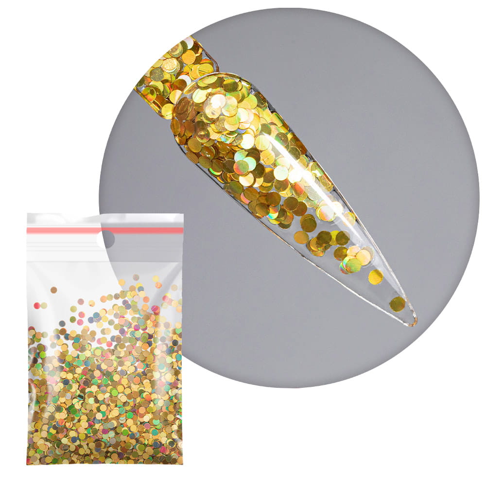 Ozdoby do paznokci Confetti dots kropki Nr 2 5g
