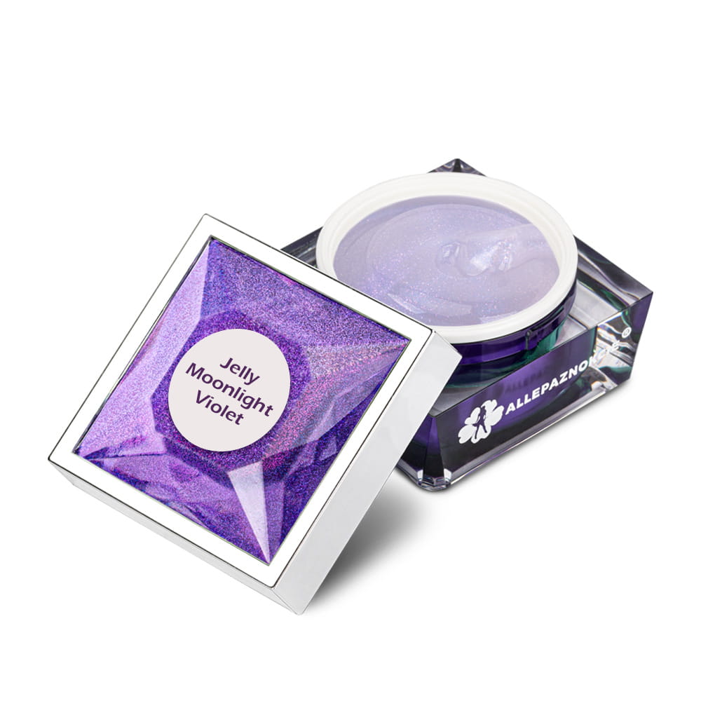 Żel budujący gęsty Jelly Moonlight Violet Allepaznokcie 15ml