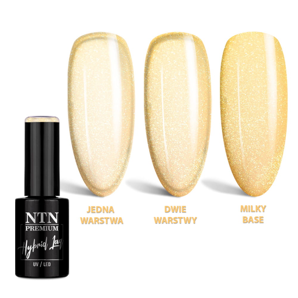 Lakier hybrydowy LED/UV Gel Polish Yellows Nr 482 Limited Edition NTN Premium 5g