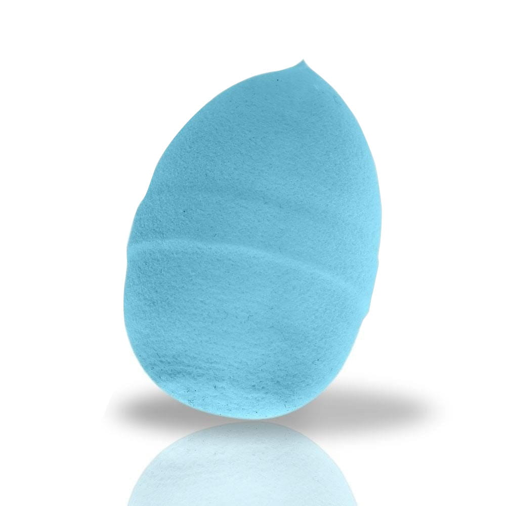 Gąbka gąbeczka do makijażu Beauty make up blender jajko niebieska 1 szt