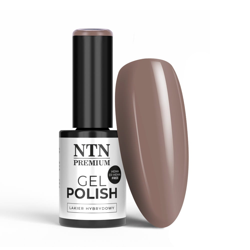 Lakier hybrydowy LED/UV Gel Polish Browns Nr 527 Limited Edition NTN Premium HEMA/Di-HEMA Free 5g