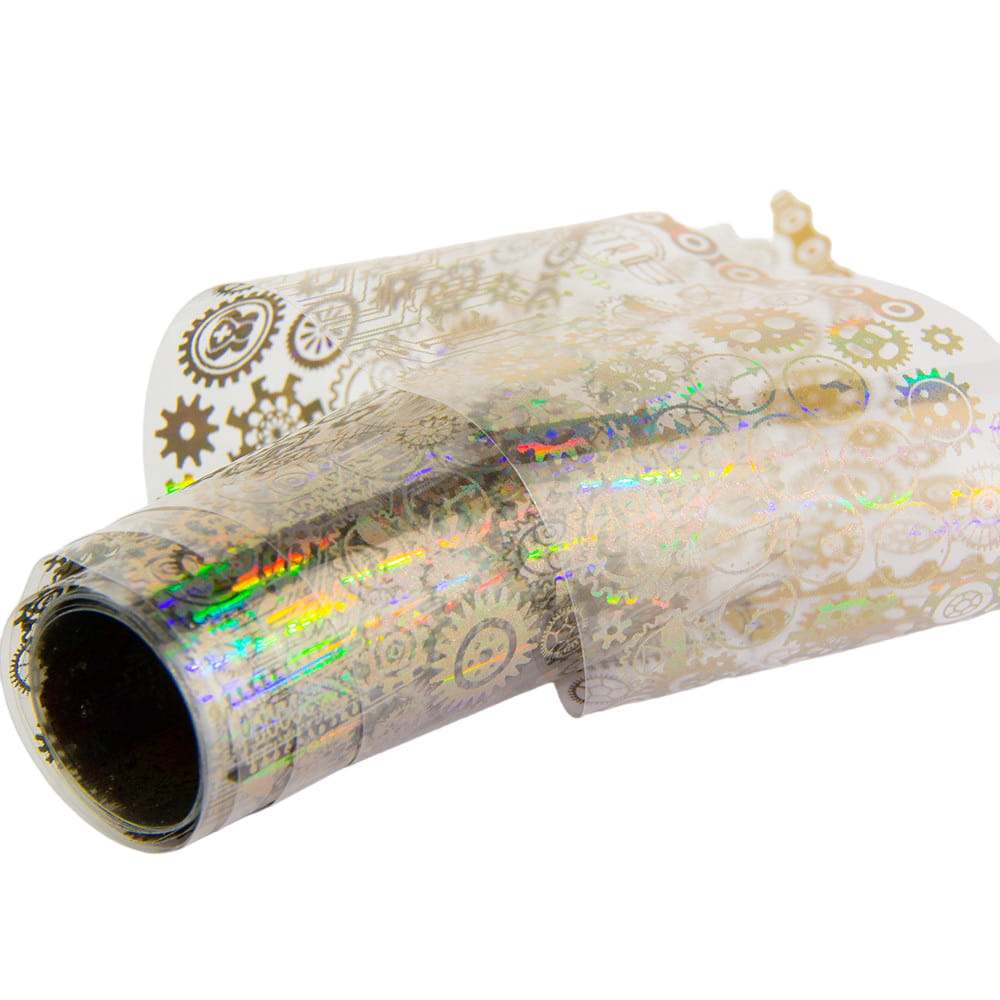 Folia transferowa 100 cm wzór holo 10 Nr 7