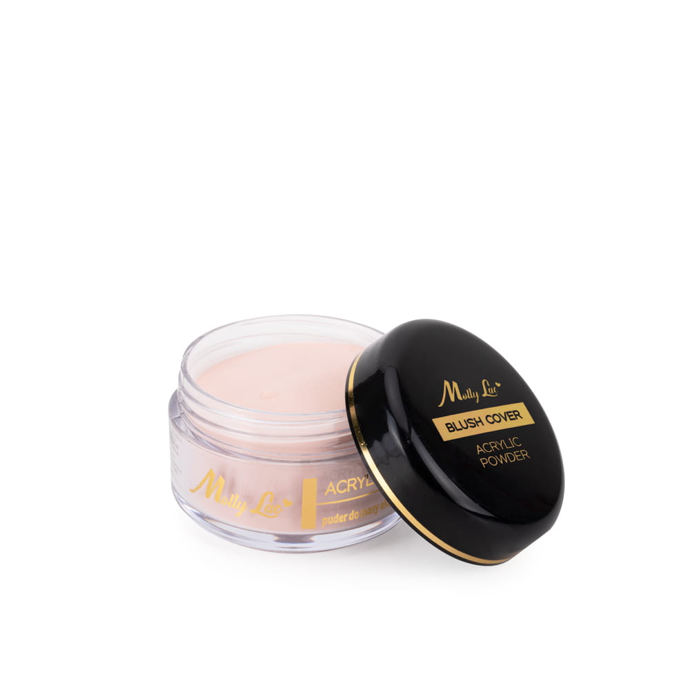 Puder akrylowy do paznokci MollyLac Acrylic Powder Blush Cover 15 g