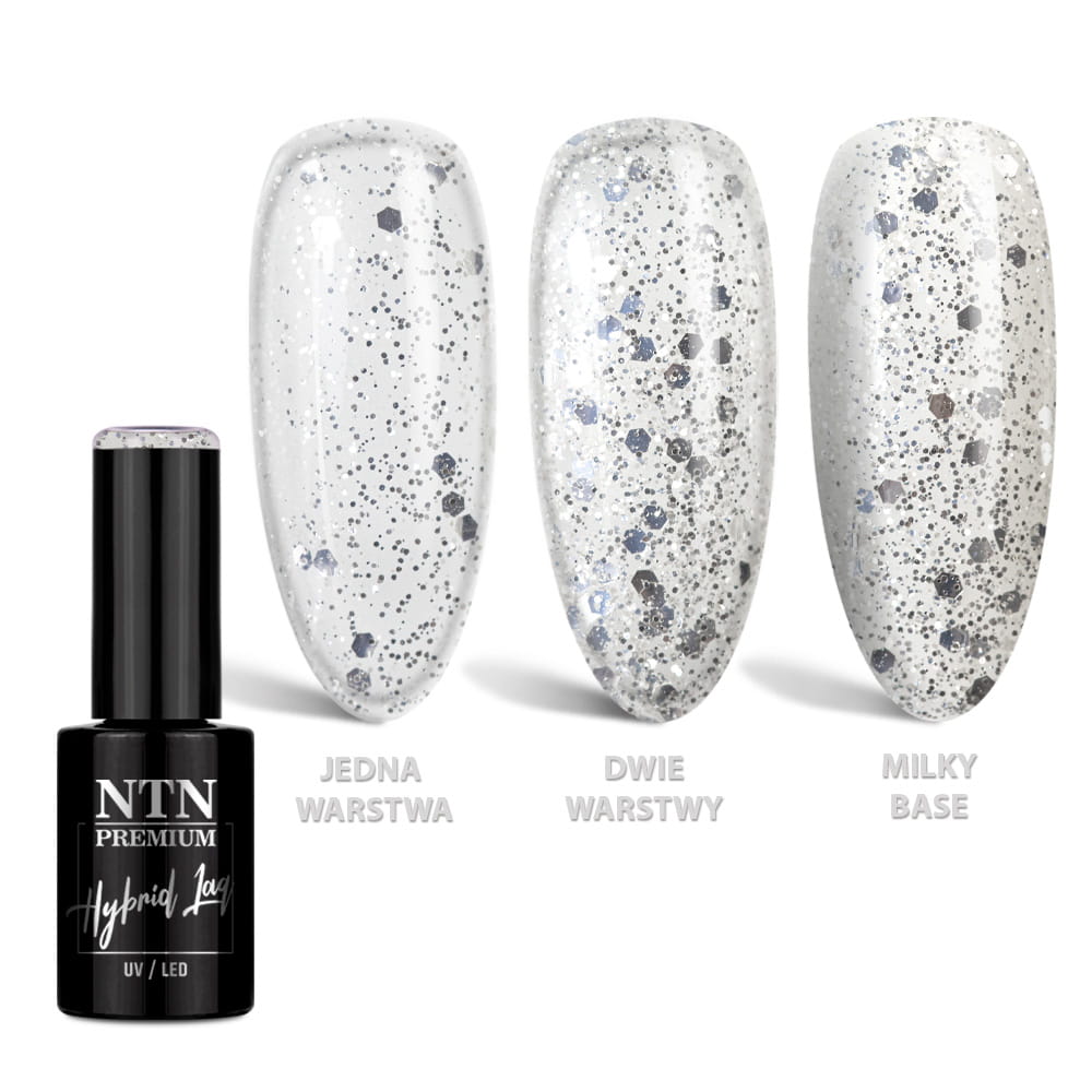 Lakier hybrydowy LED/UV Gel Polish Whites Nr 479 Limited Edition NTN Premium 5g