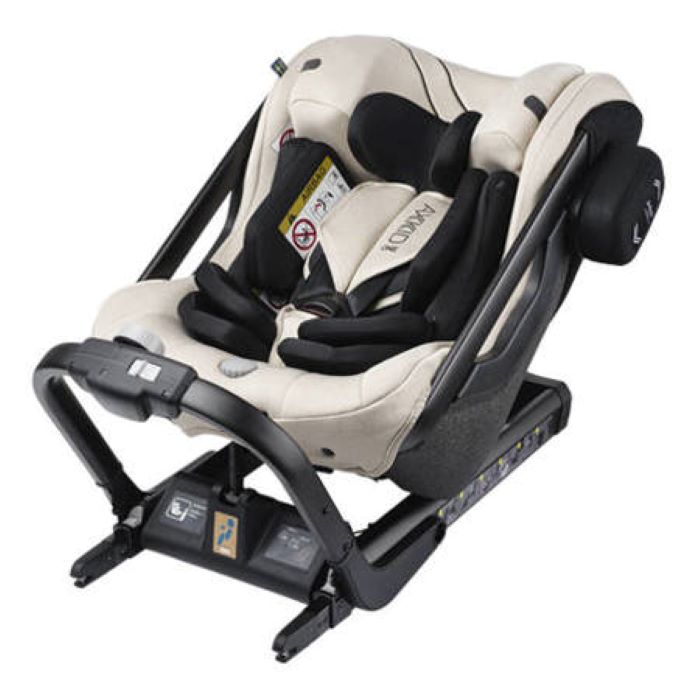 Axkid One+ 2 - fotelik samochodowy dla dzieci od 40 do 125 cm wzrostu-Brick Melange