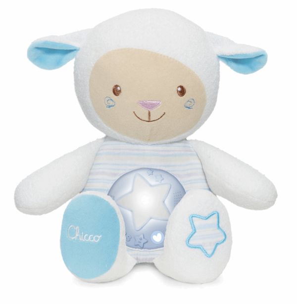 Chicco Owieczka z projektorem First Dreams - 090901, 090902-Niebieski