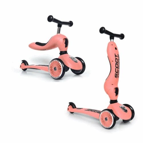 ScootandRide Highwaykick1 - hulajnoga, jeździk 2 w 1-Peach