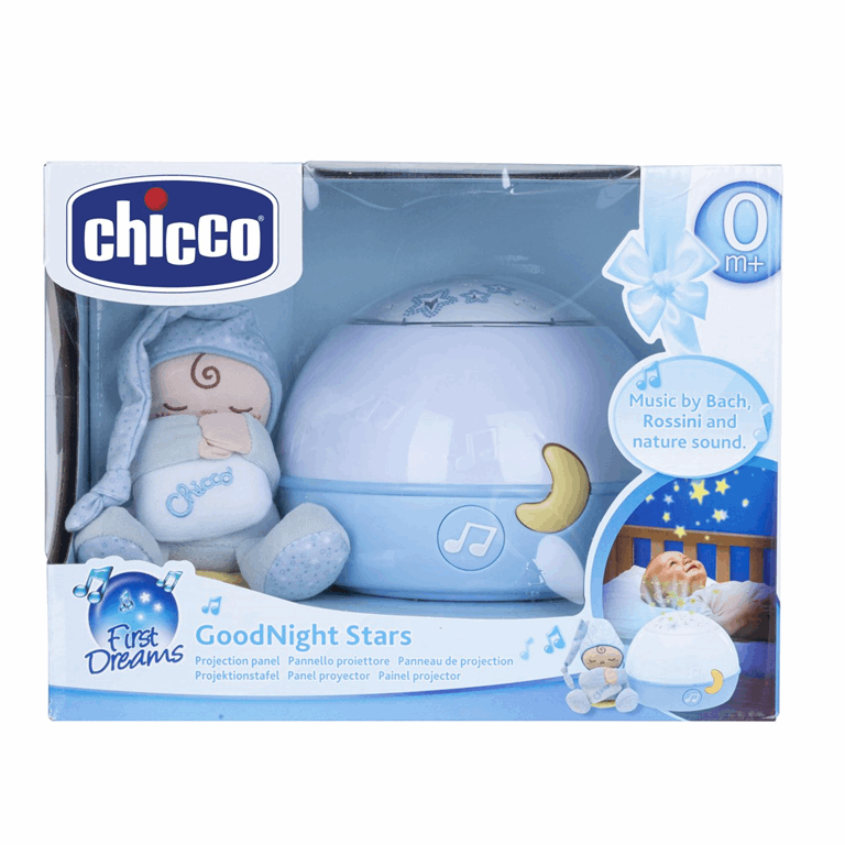 Chicco, Projektor Gwiazdek - 02427, 02427N-Niebieski