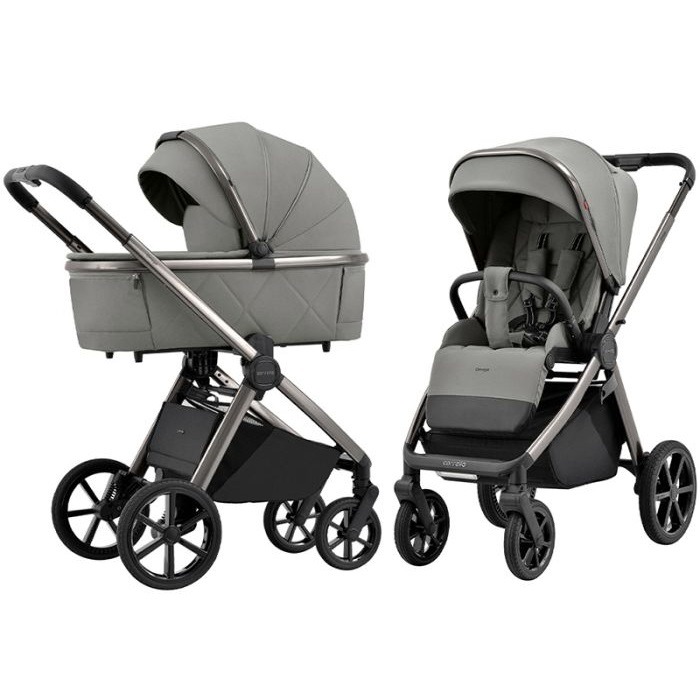 Carrello Omega - wózek głęboko-spacerowy 2w1-Superb Grey