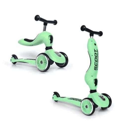 ScootandRide Highwaykick1 - hulajnoga, jeździk 2 w 1- Kiwi