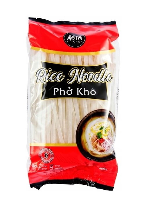 Makaron ryżowy 5 mm 400 g bezglutenowy Asia Kitchen