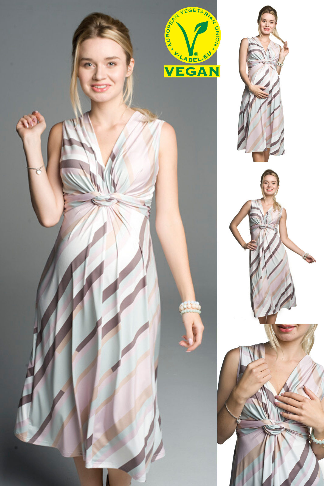 Sukienka ciążowa Shejla Vegan