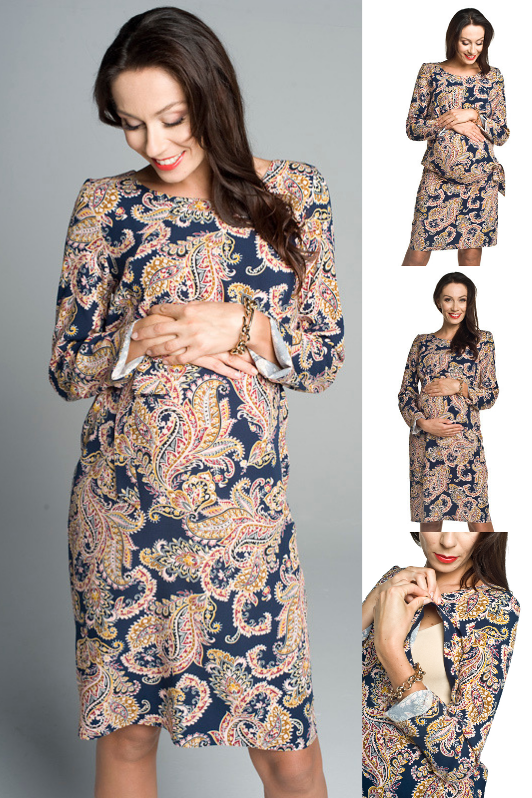 Sukienka ciążowa i do karmienia Lenda