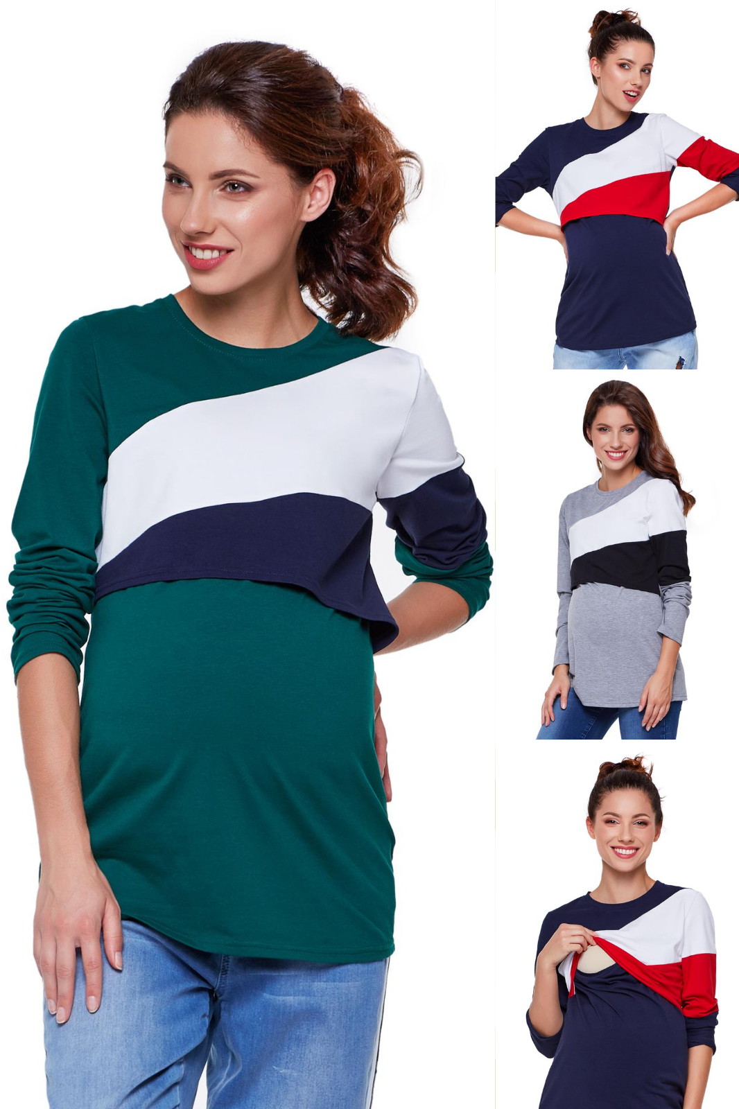 Bluzka ciążowa i do karmienia Franky