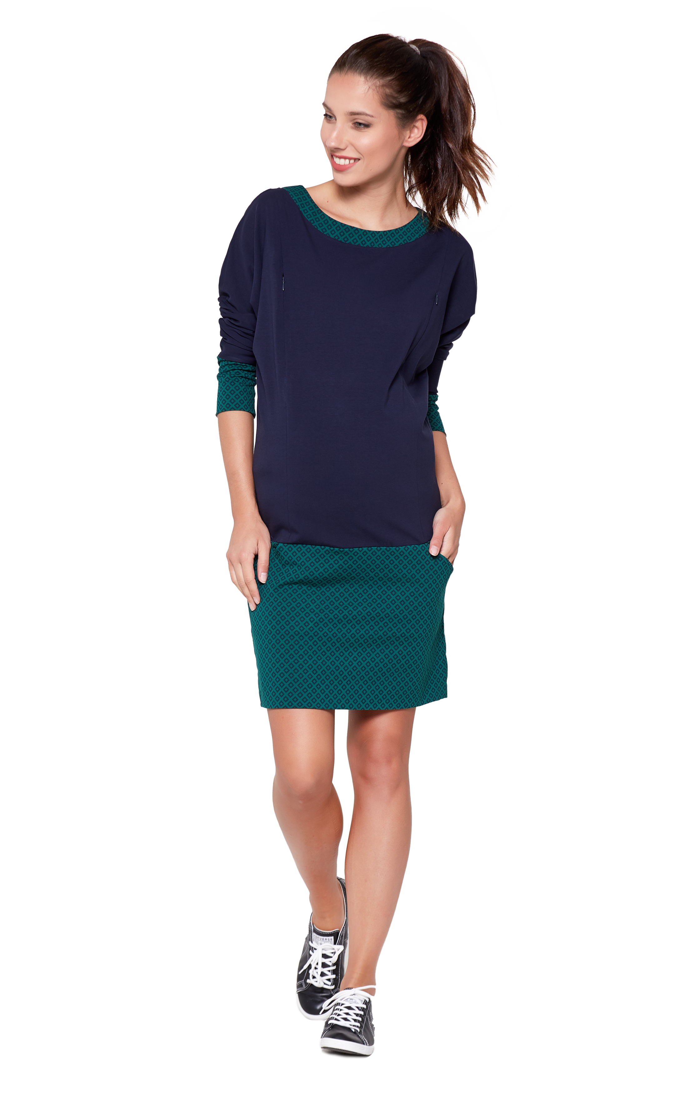 Sukienka ciążowa i do karmienia Andrea