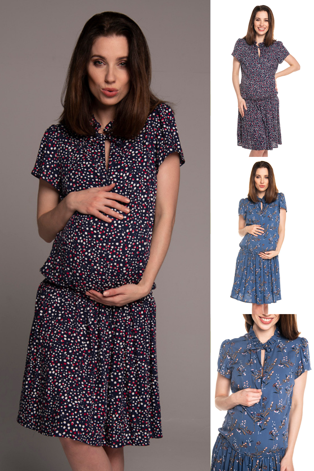 Sukienka ciążowa i do karmienia Kaira KR