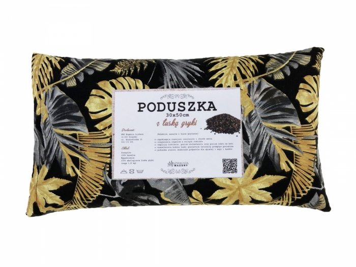 Poduszka z łuską gryki 30x50 wz. 5 tropikalny