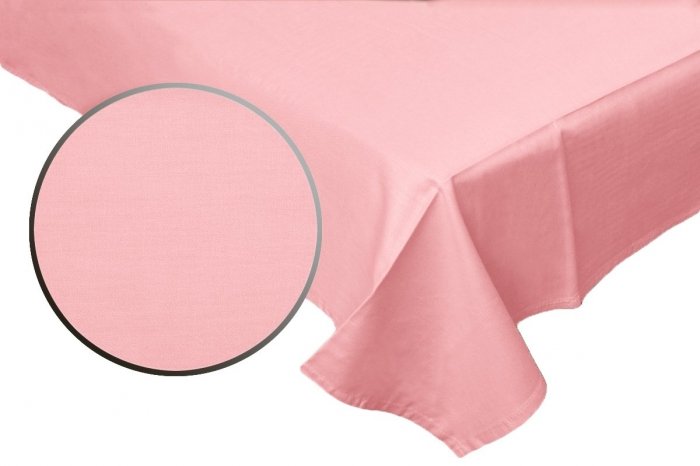 Prześcieradło satynowe 210x210 bez gumki wz. PS 32 jasny róż