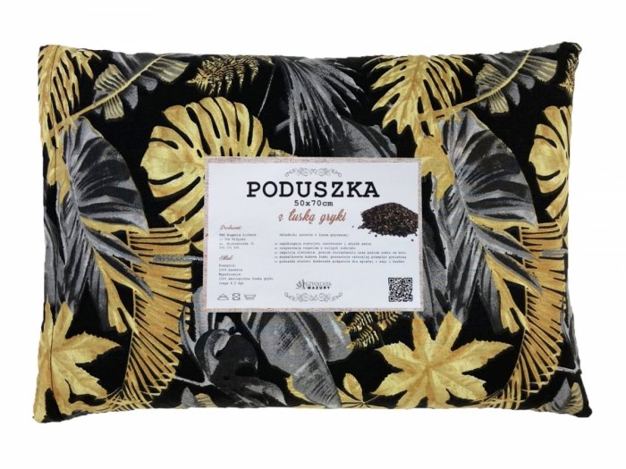 Poduszka z łuską gryki 50x70 wz. 5 tropikalny