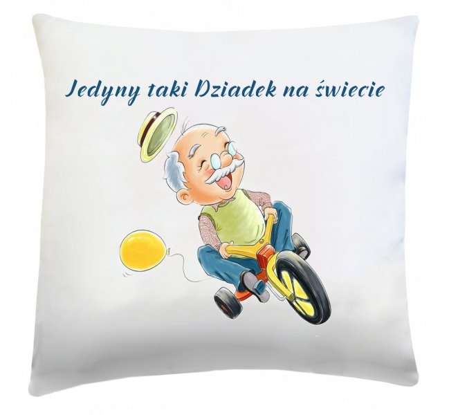 Poduszka na Dzień Dziadka 40x40 wz. 21