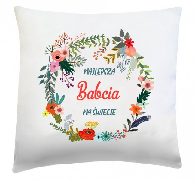 Poduszka na Dzień Babci 40x40 wz. 20