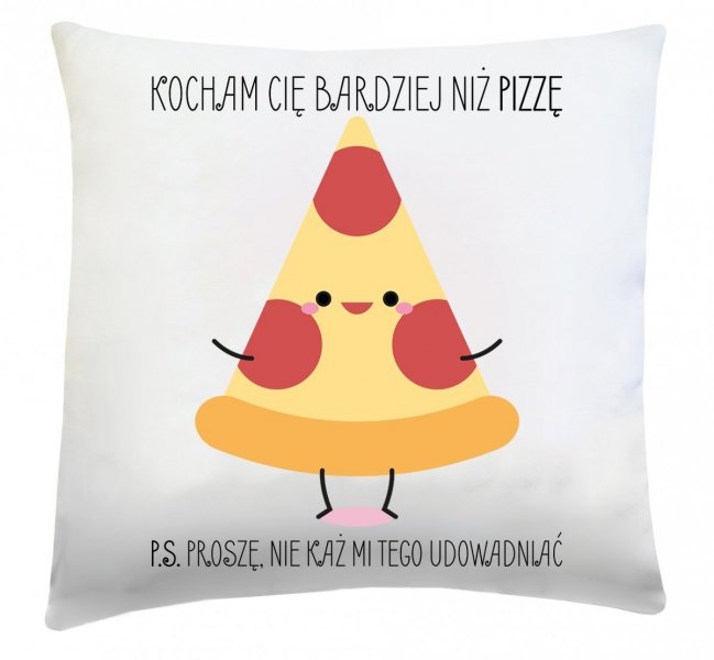 Poduszka na Walentynki 40x40 wz. 40