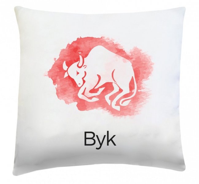 Poduszka znak zodiaku 40x40 wz. Byk