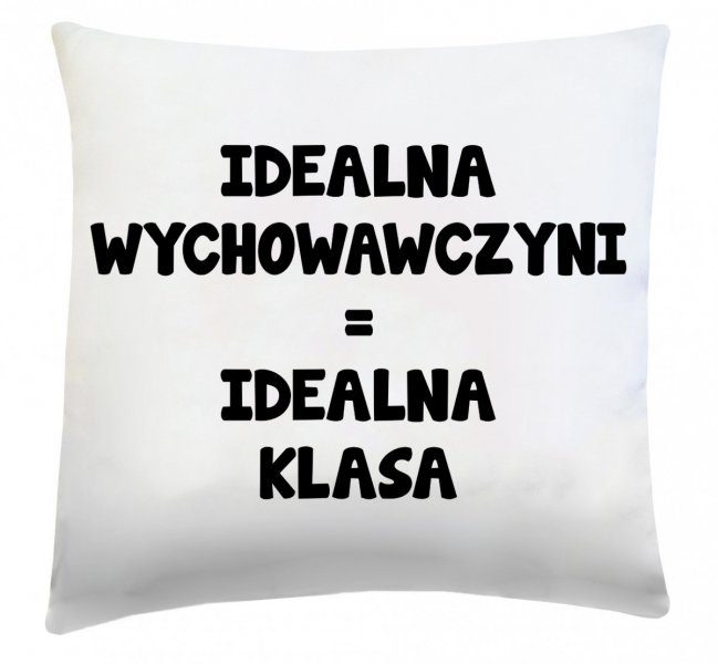 Poduszka na Dzień Nauczyciela 40x40 wz. 4B
