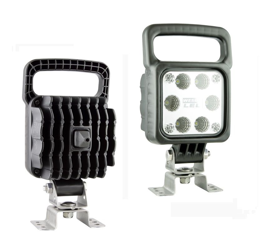 Lampa robocza LED 1500lm 50° 48V złącze AMP LED1F.47476 Wesem
