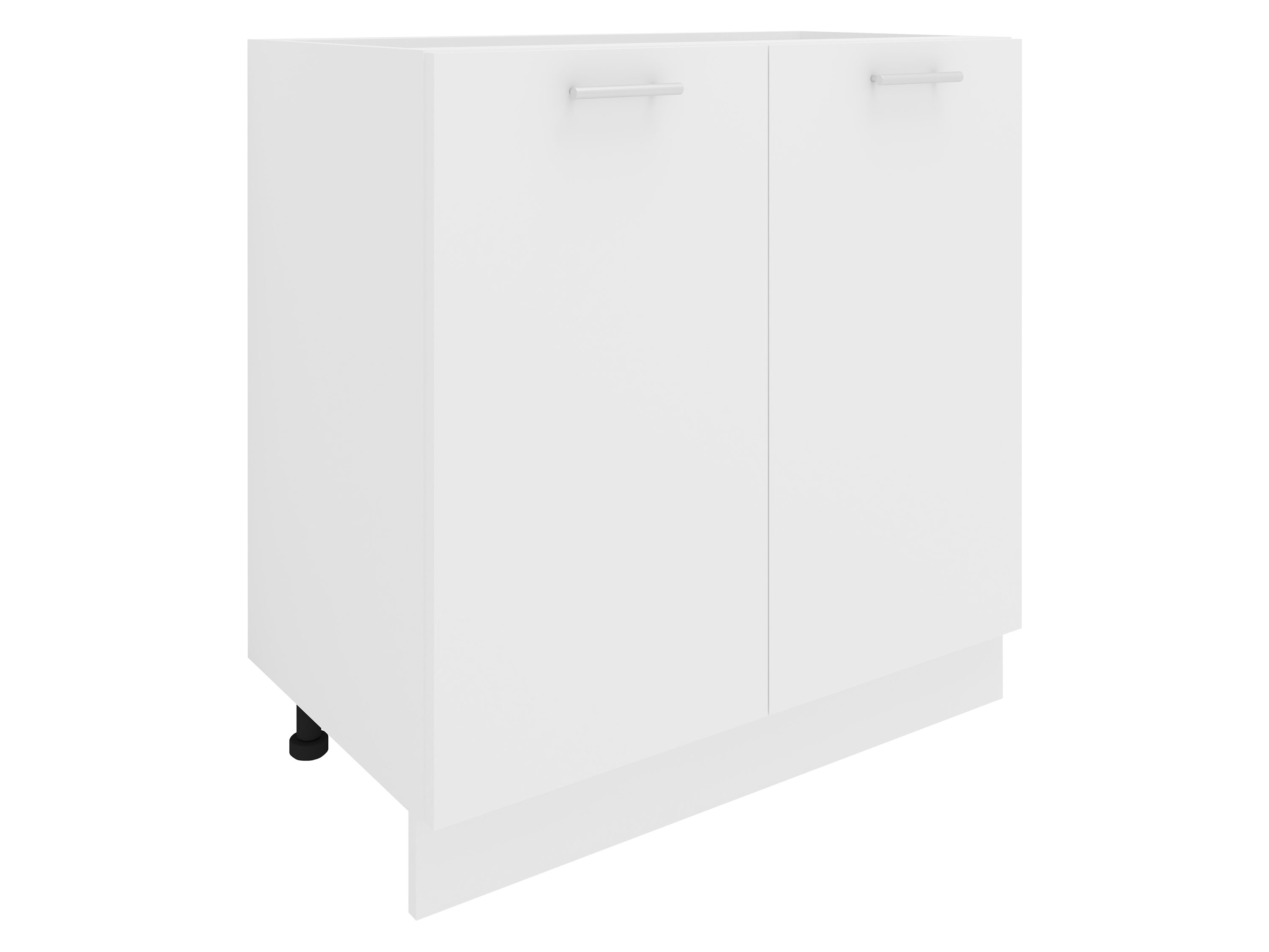 VCM Szafka dolna Esilo Szafka kuchenna, Biały/ biały, 2 fronty/ 80 cm