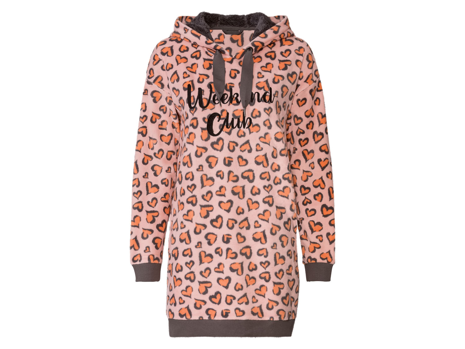 esmara Sukienka damska z pluszu XS 32-34, Wzorzysty