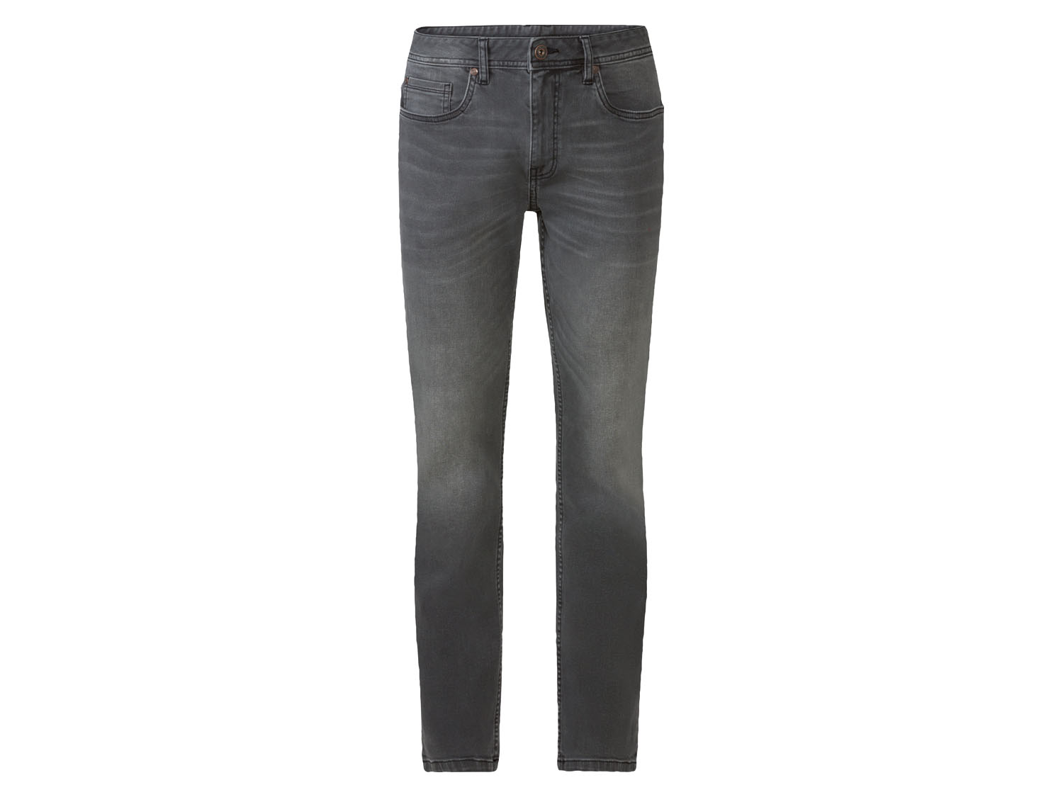 Livergy Jeansy męskie slim fit 50 34/30, Szary