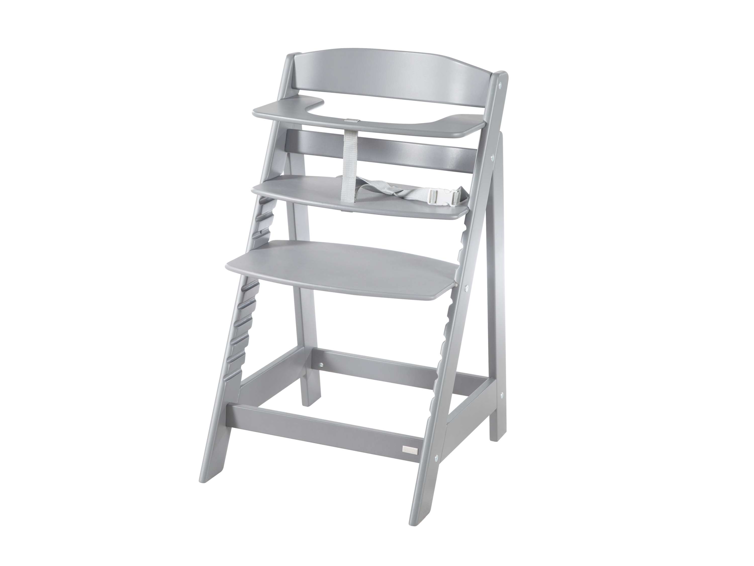 roba Krzesełko dziecięce Sit Up z drewna Szary Flex