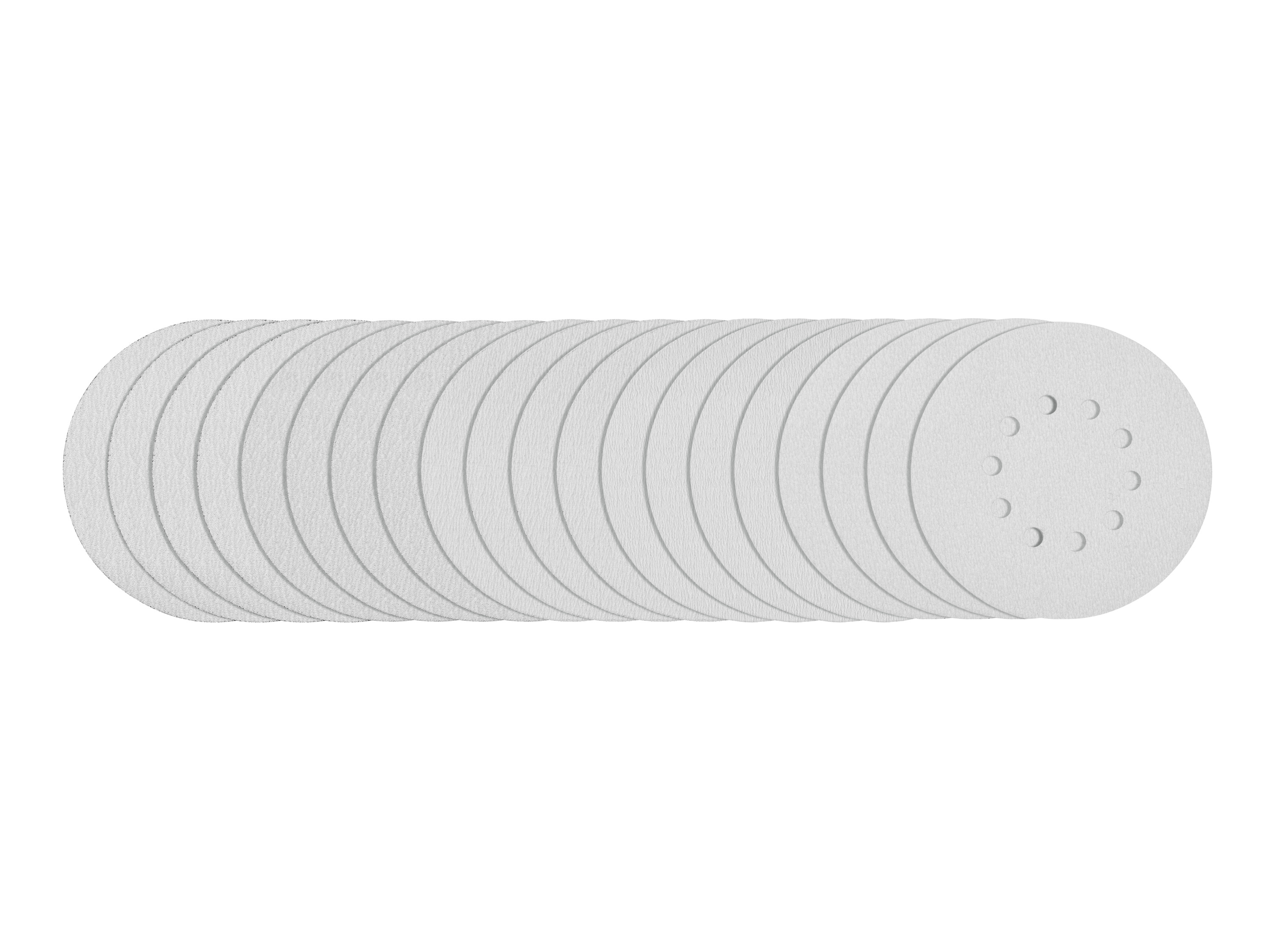 Parkside Zestaw papierów ściernych / Zestaw siatek ściernych Papier ścierny kolor 20 szt.