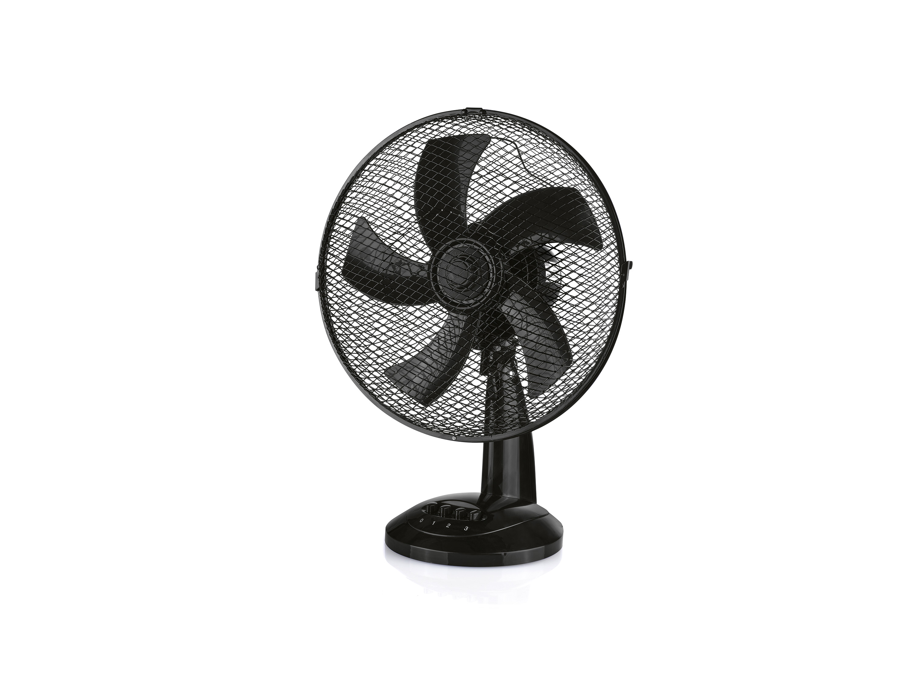 Silvercrest Wentylator stołowy STV 30 A2, 40 W Czarny