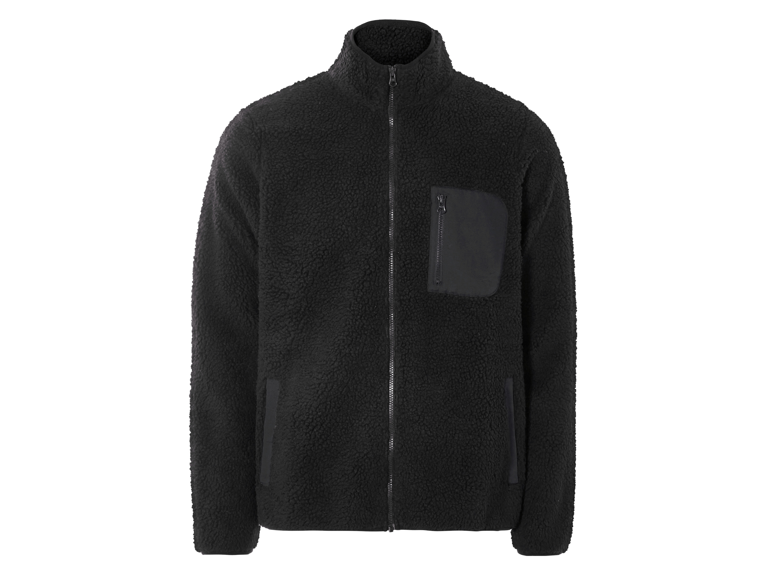 Livergy Kurtka męska polarowa Czarny, M 48/50