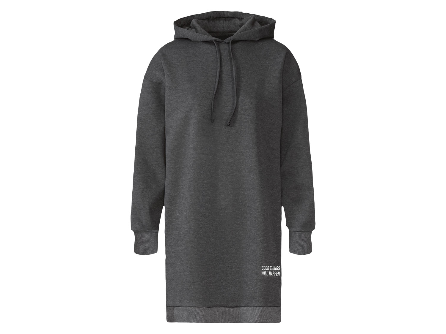 esmara Sukienka damska casualowa z kapturem XS 32/34, Ciemnoszary