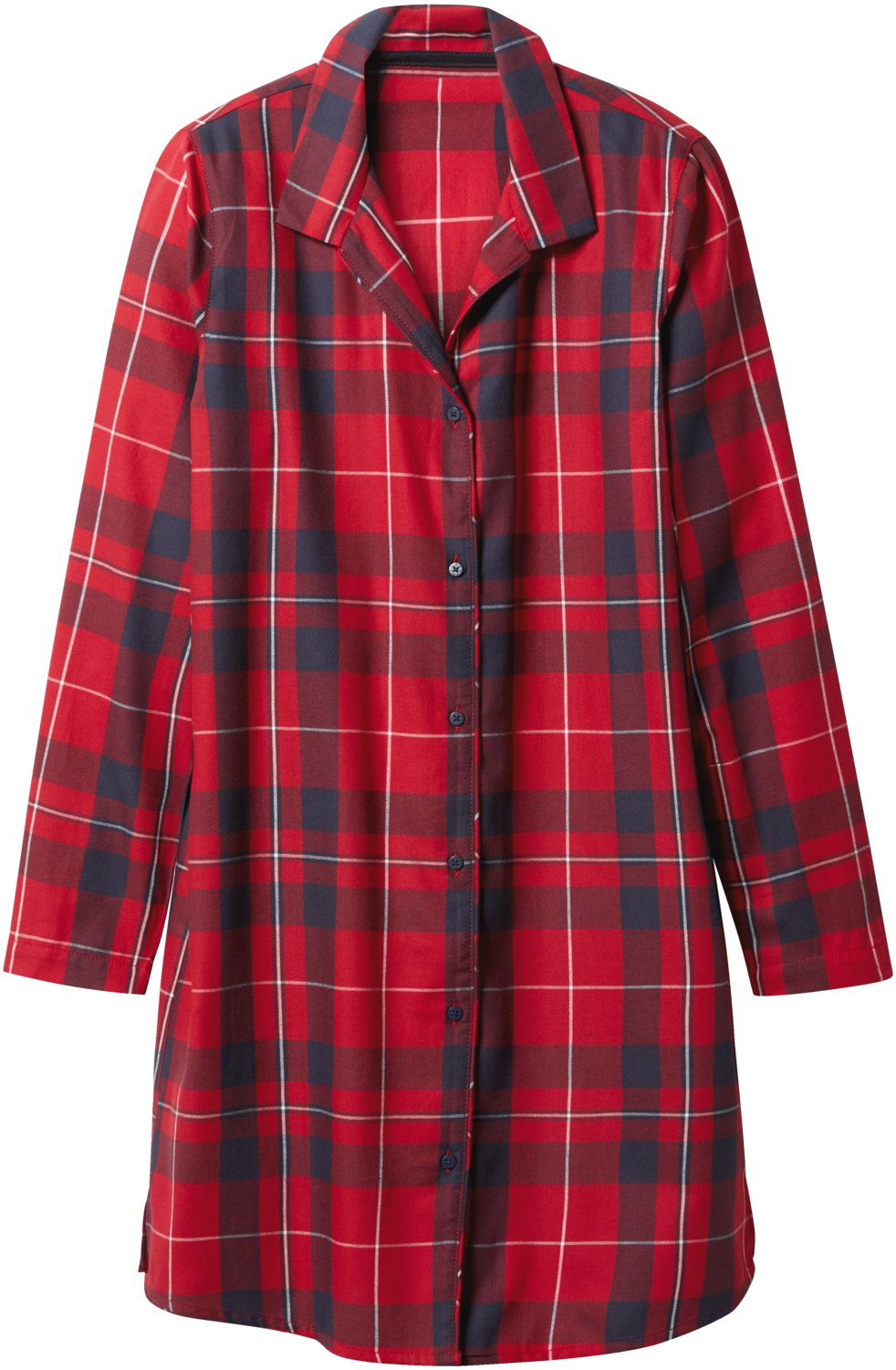 esmara Koszula nocna damska Czerwony, XS 32/34