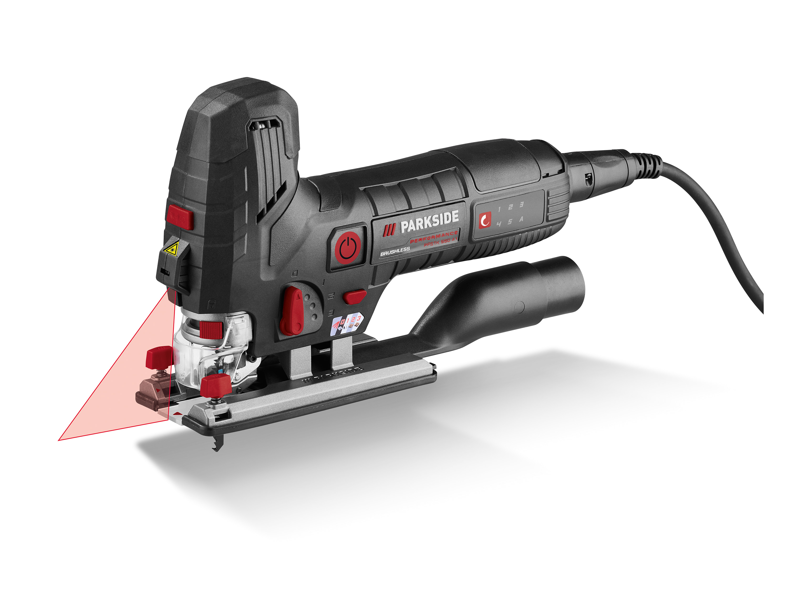 Parkside Performance Wyrzynarka Ppstk 550 A1, 550 W