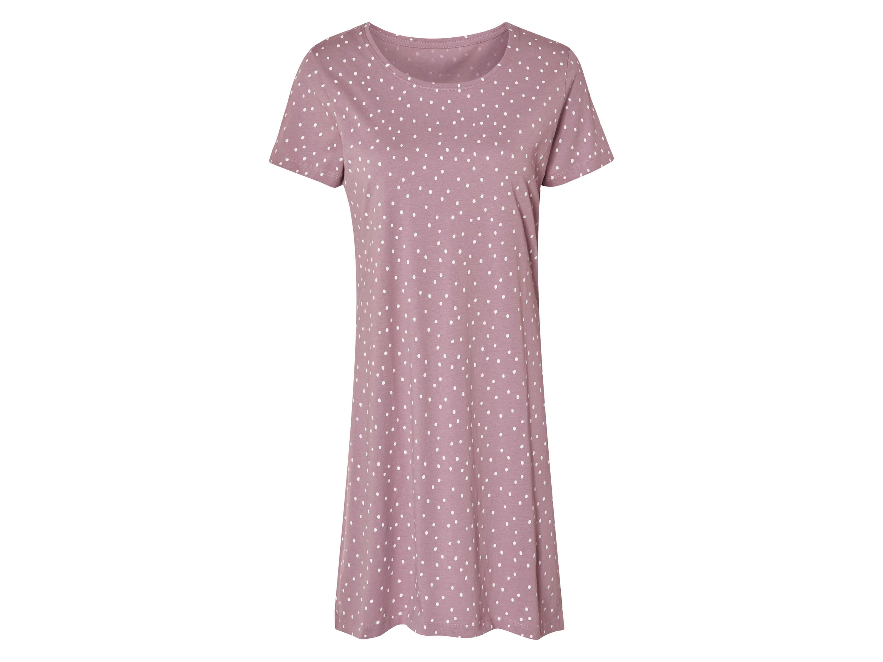 esmara Koszula nocna damska z bawełny Mauve, XS 32/34